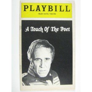 Touch of Poet Playbill March 1978 Helen Hayes Theatre Jason Robards Fitzgerald